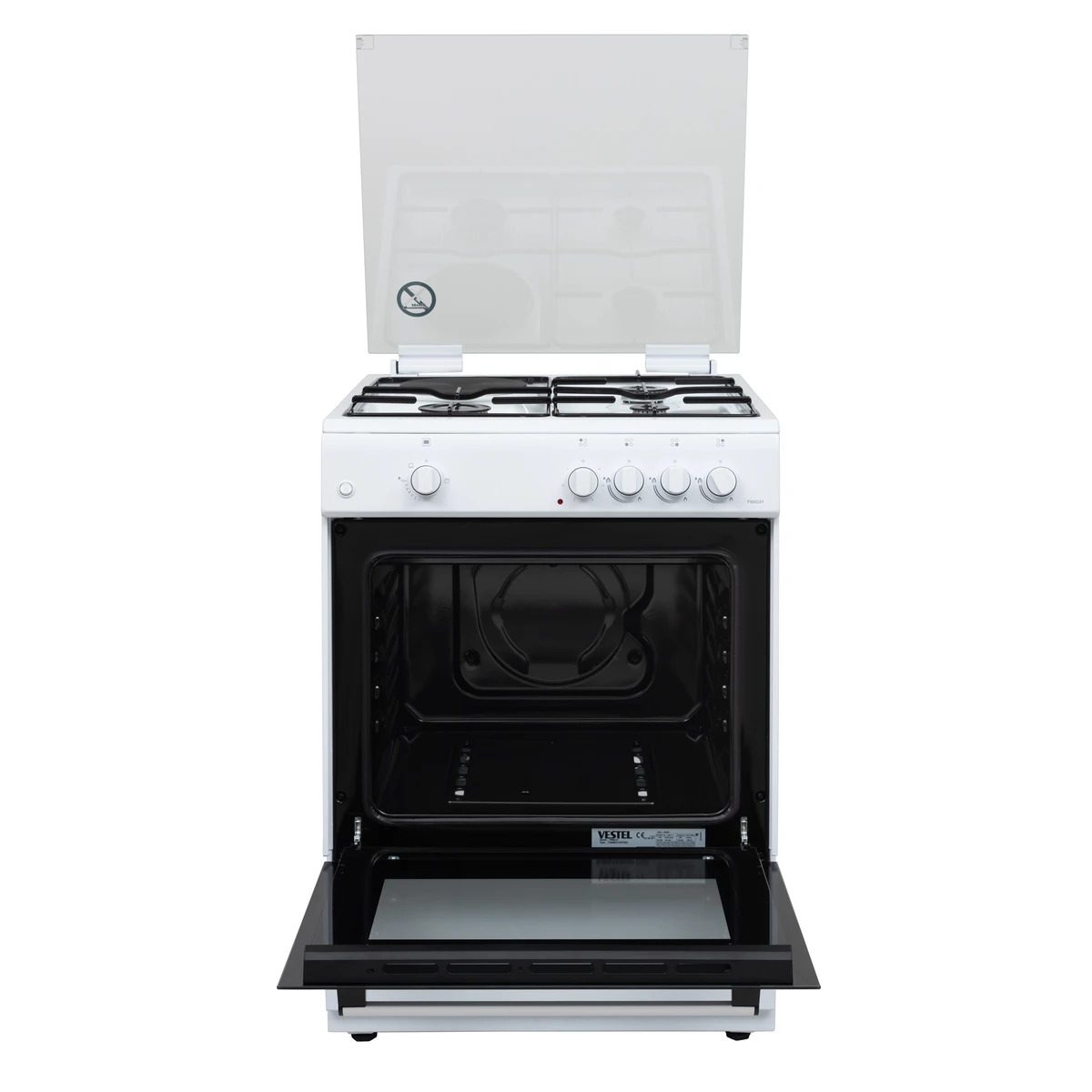 Vestel Free Standing Cooker F66G31W