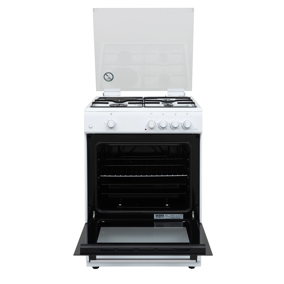Vestel Free Standing Cooker F66G31W