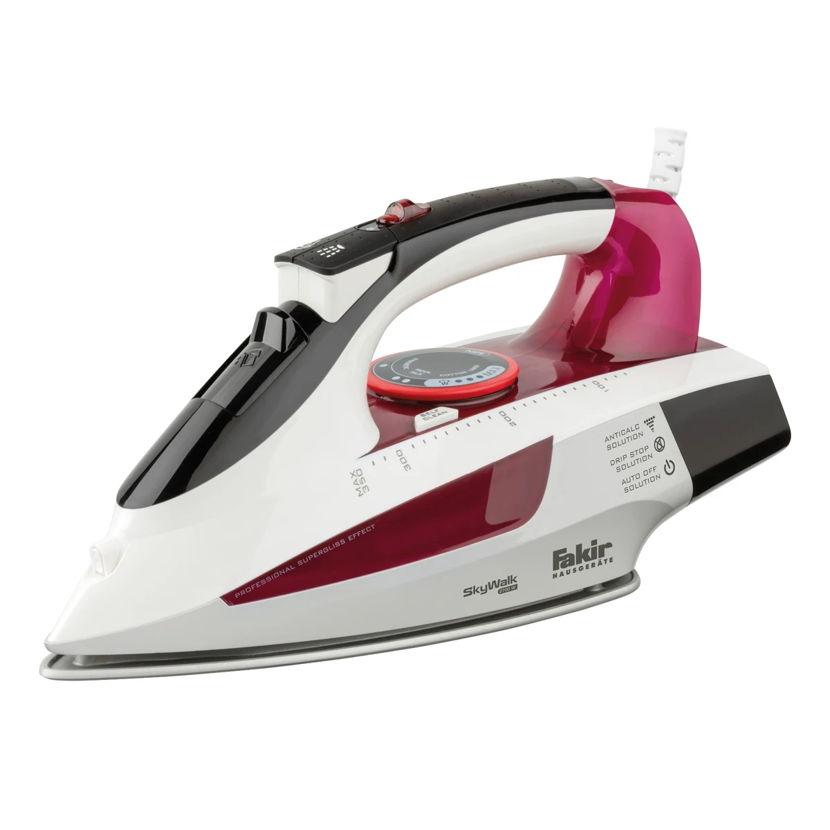 Fakir Skywalk 1000 Steam Iron Red 