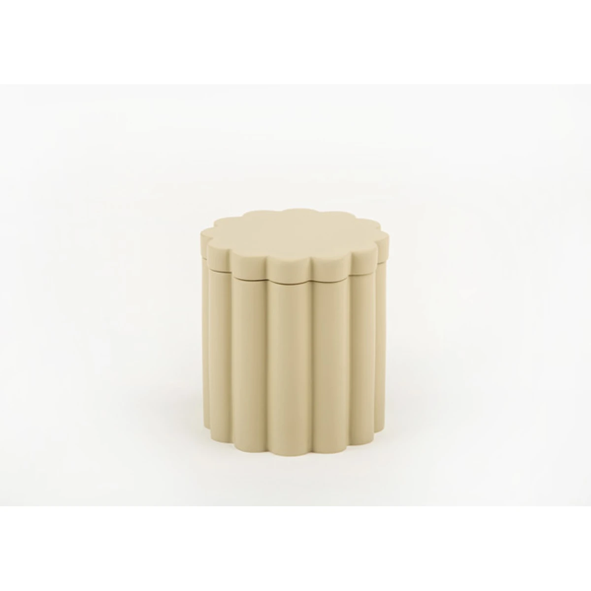 Manamo Tria Cotton Cover Polyresin Mink  8.8x8.8x9.6 cm