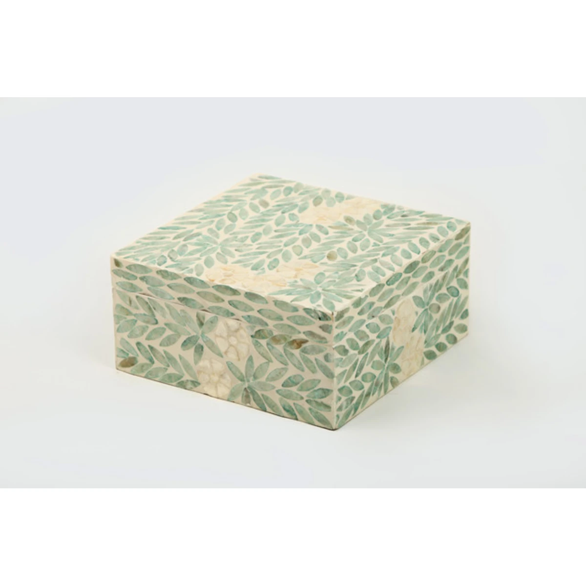 Manamo Madelyn Box MDF / Pearl Green 23x23x11 cm