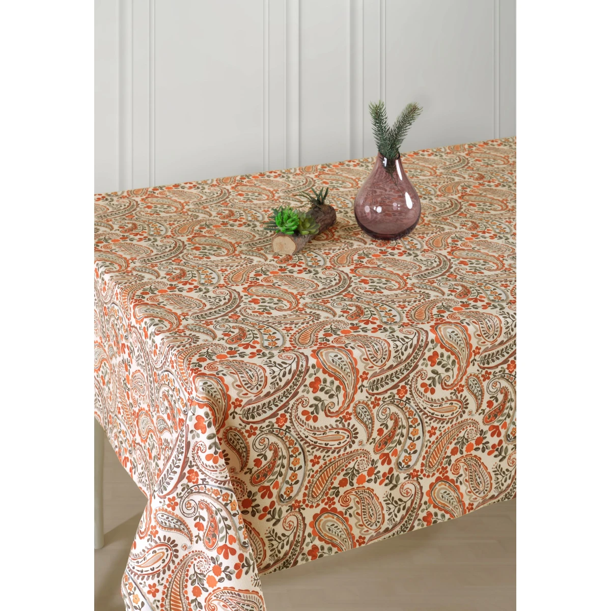 Manamo Shawl Table Cloth Digital Print Polyester  140x140 cm