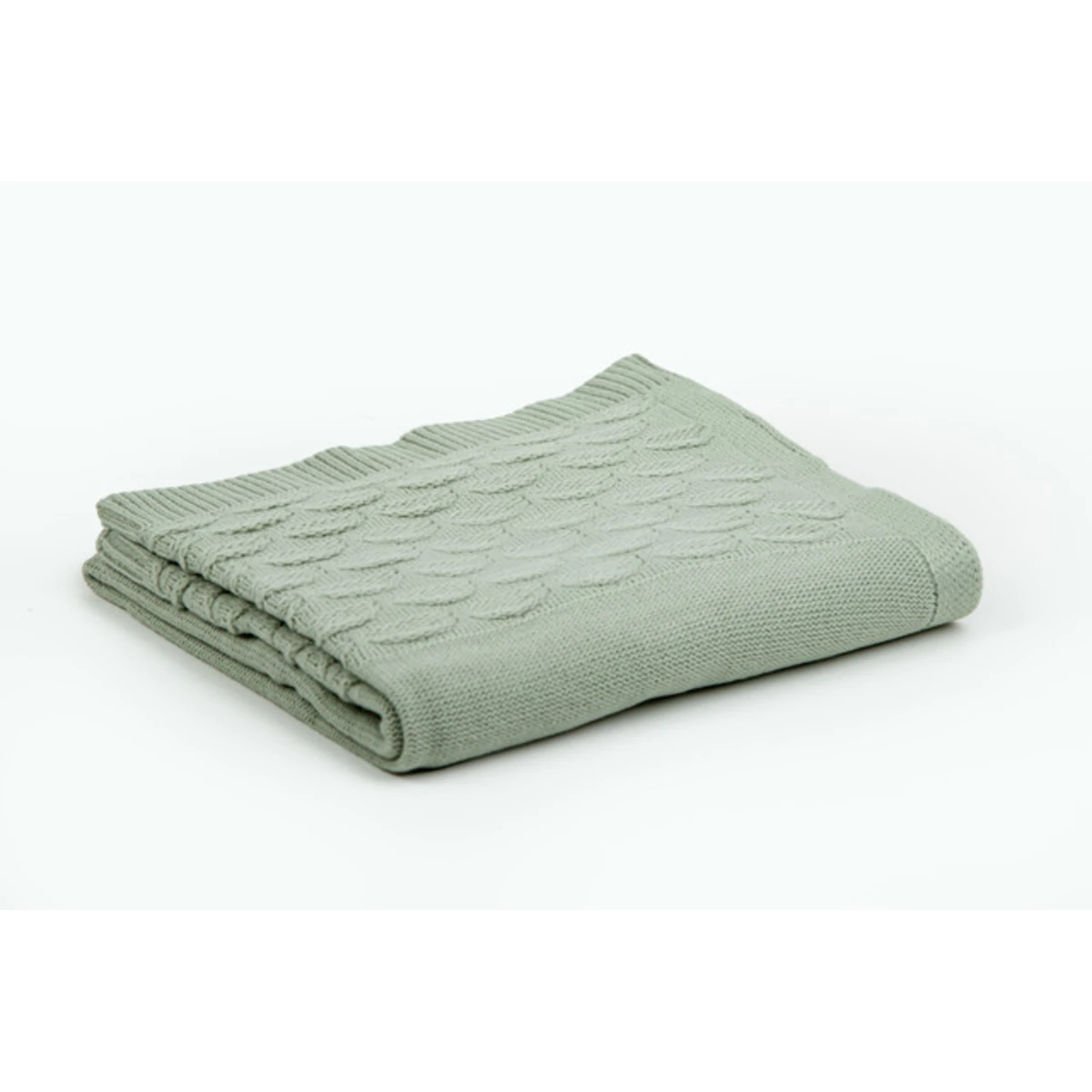Manamo Cloud Baby Blanket Acrylic Mint 90x100 cm