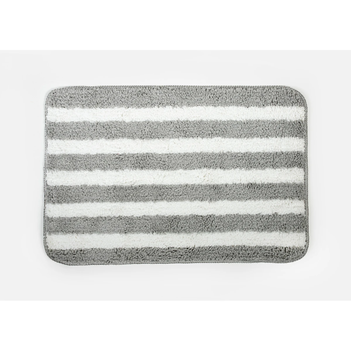 Manamo Perry Anti-slip Bath Mat Microfiber Light Grey 40x60 cm