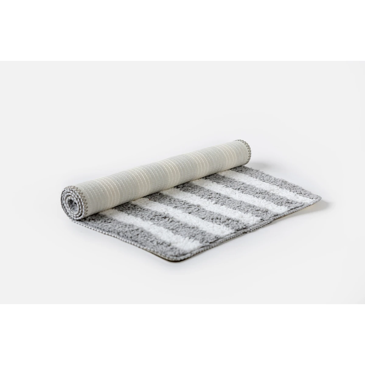 Manamo Perry Anti-slip Bath Mat Microfiber Light Grey 40x60 cm