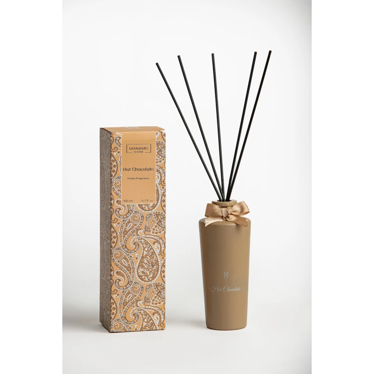 Manamo Hot Chocolate Reed Diffuser  Beige 200 ml