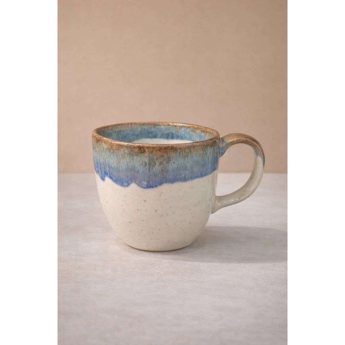 Manamo Luna Cappuccino Mug Ceramiic Indigo  290 cc