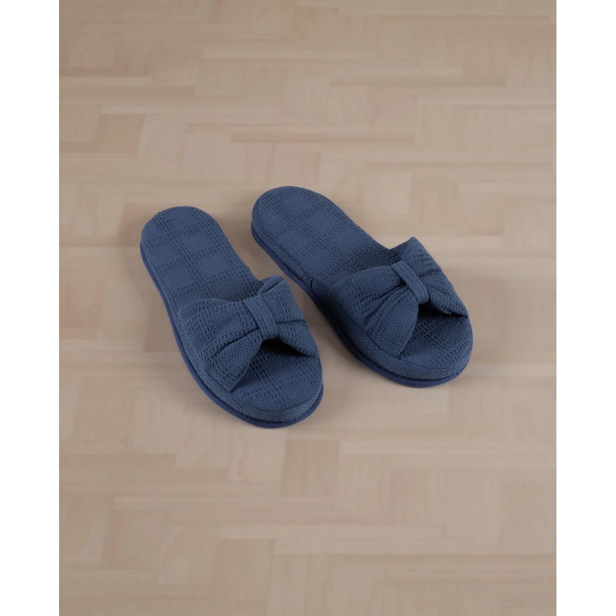 Manamo Roma Slipper Waffle Cotton Carbon  37-39