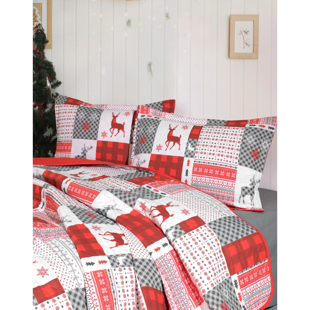 Manamo Christmas Bed Cover  Set 160x230   