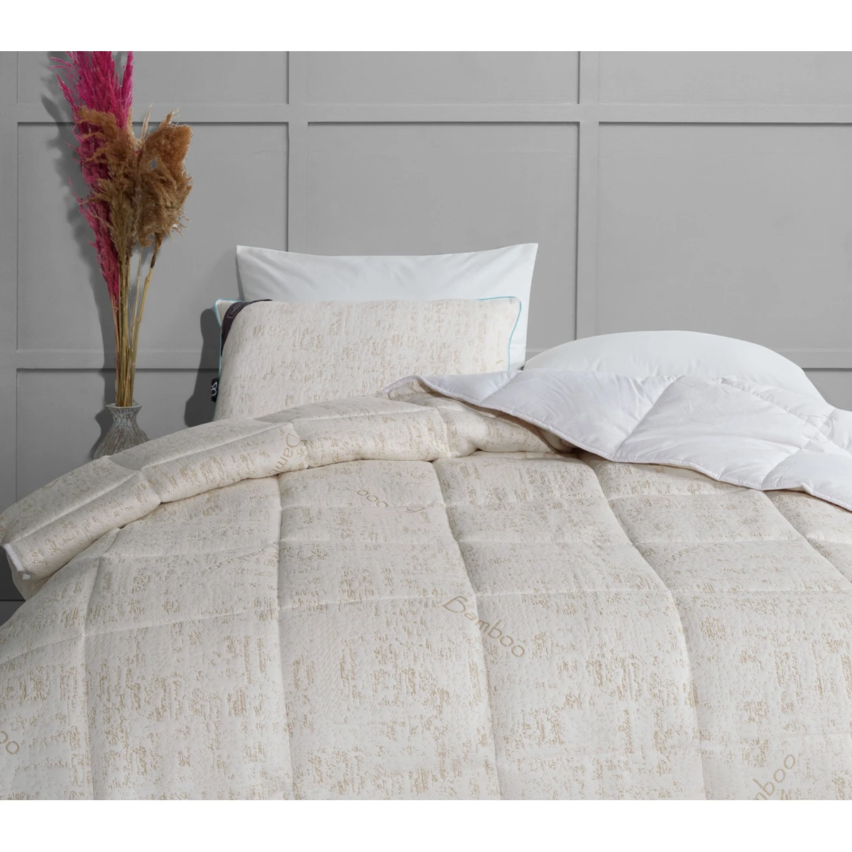 Manamo Knitted Bamboo Quilt Double Size 195x215  