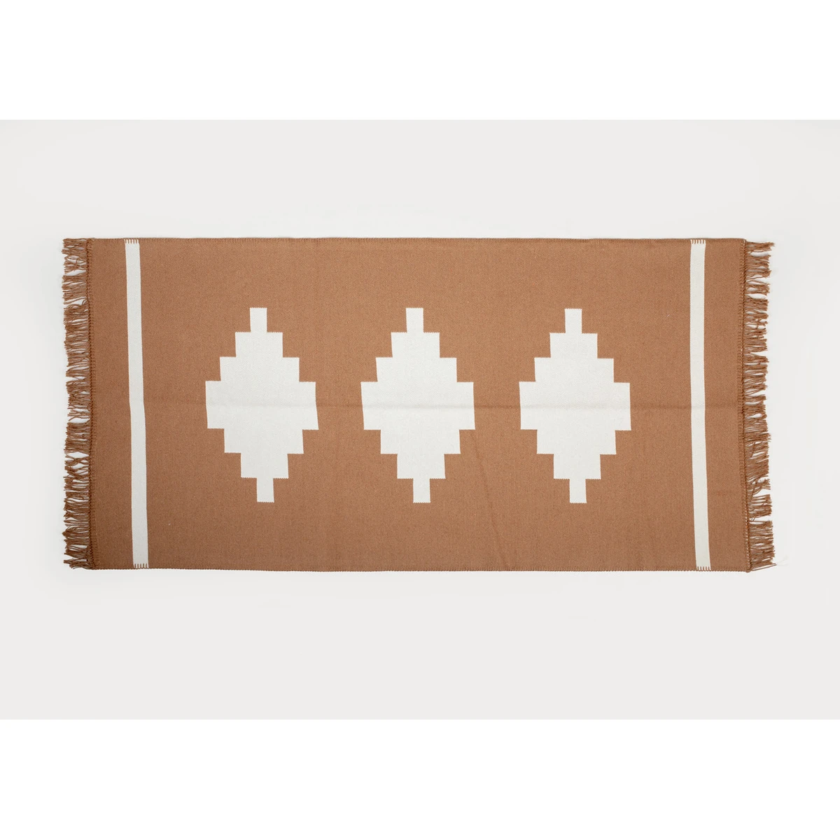 Manamo Sharp Edge Carpet Acrylic Brown/Ecru 80x150 cm