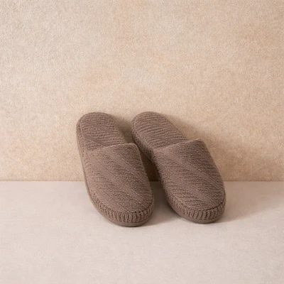 Manamo Dolce Slipper Cotton Mocha Jacquard 37-39