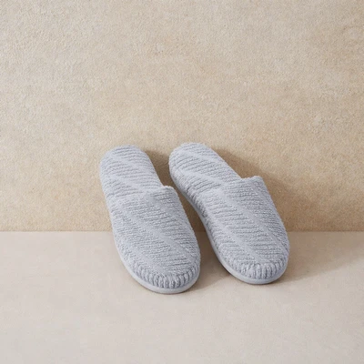 Manamo Dolce Slipper Cotton Grey Jacquard 42-44