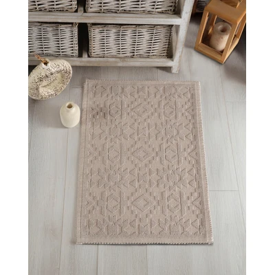 Manamo Anatolia Bath Mat Cotton Quartz  40x60 cm