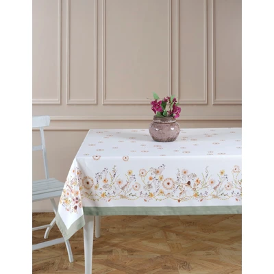 Manamo Narcis Table Cloth Digital Print Polyester  140x250 cm