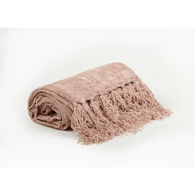 Manamo Chic Throw Polyester Powder 130x150+2x10cm