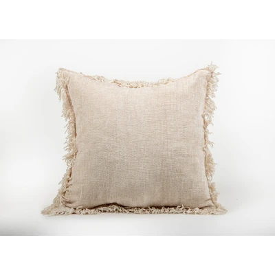 Manamo Chic Decorative Pillow Case Polyester Ecru 45x45 cm