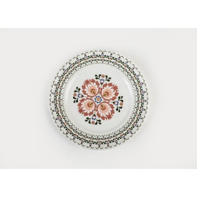 Manamo Liana Glazed Dinner Plate Porcelain Cream  25 cm