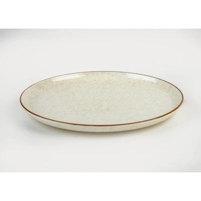 Manamo Elena Dinner Plate Porcelain Beige  27 cm