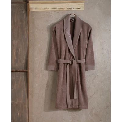 Manamo Elain Bathrobe Cotton Mocha S/M