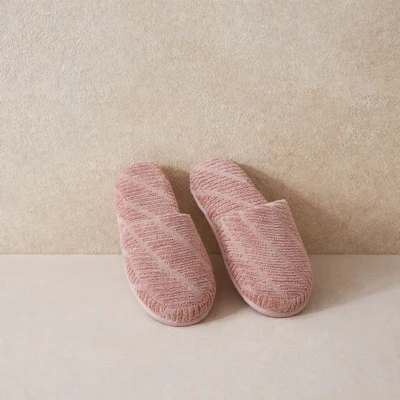 Manamo Dolce Slipper Cotton Blush Jacquard 37-39