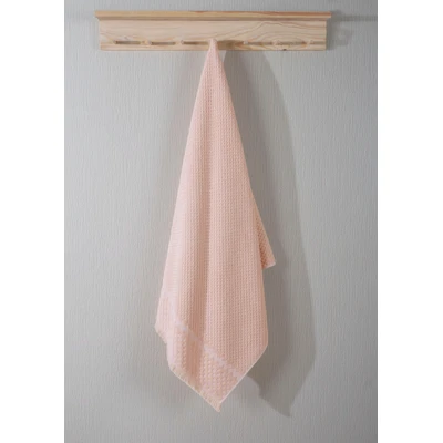 Manamo Kent Bath Towel Cotton Blush Jacquard 75x140 cm