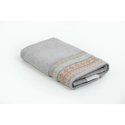 Manamo Linyi Bath Towel Cotton Metal Grey  70x140 cm