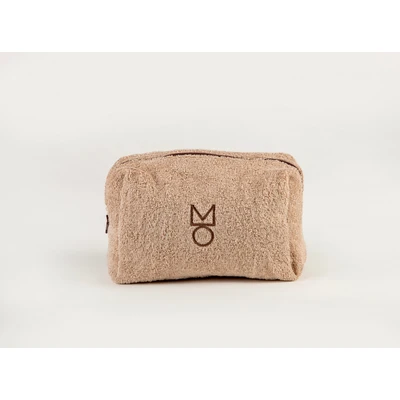 Manamo Terry Cotton Cosmetic Bag 13x20 Brown