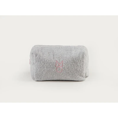 Manamo Terry Cotton Cosmetic Bag 13x20 Grey